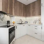 Panorama Baltica 1 - Stylish 15th Floor With Rooftop Terrace Near The Sea And Polsat Arena Stadion Stadium Free Parking Letnica Διαμέρισμα Γκντανσκ