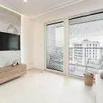Panorama Baltica 1 - Stylish 15th Floor With Rooftop Terrace Near The Sea And Polsat Arena Stadion Stadium Free Parking Letnica *