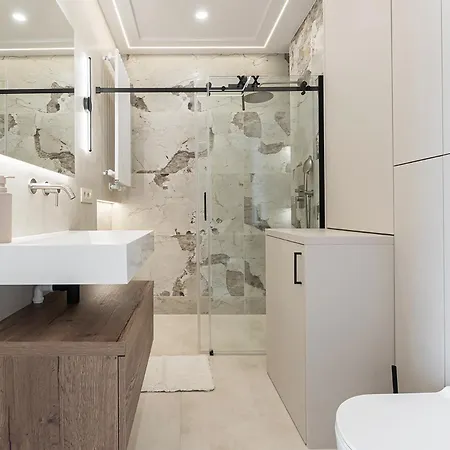 Panorama Baltica - Stylish 15th Floor With Rooftop Terrace Near The Sea And Polsat Arena Stadion Stadium Free Parking Letnica Appartamento Danzica