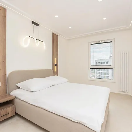 Panorama Baltica 1 - Stylish 15th Floor With Rooftop Terrace Near The Sea And Polsat Arena Stadion Stadium Free Parking Letnica